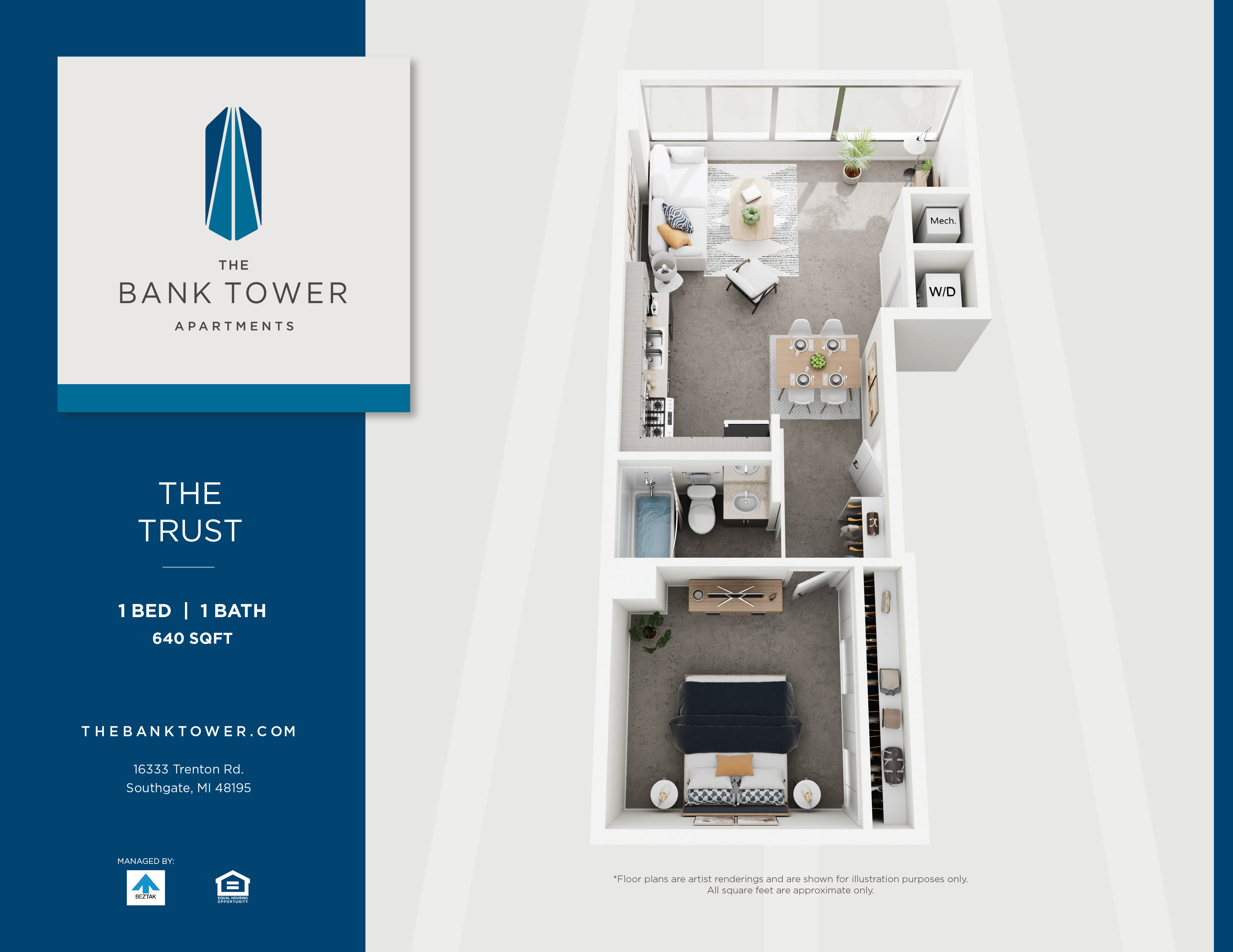 The Trust floor plan